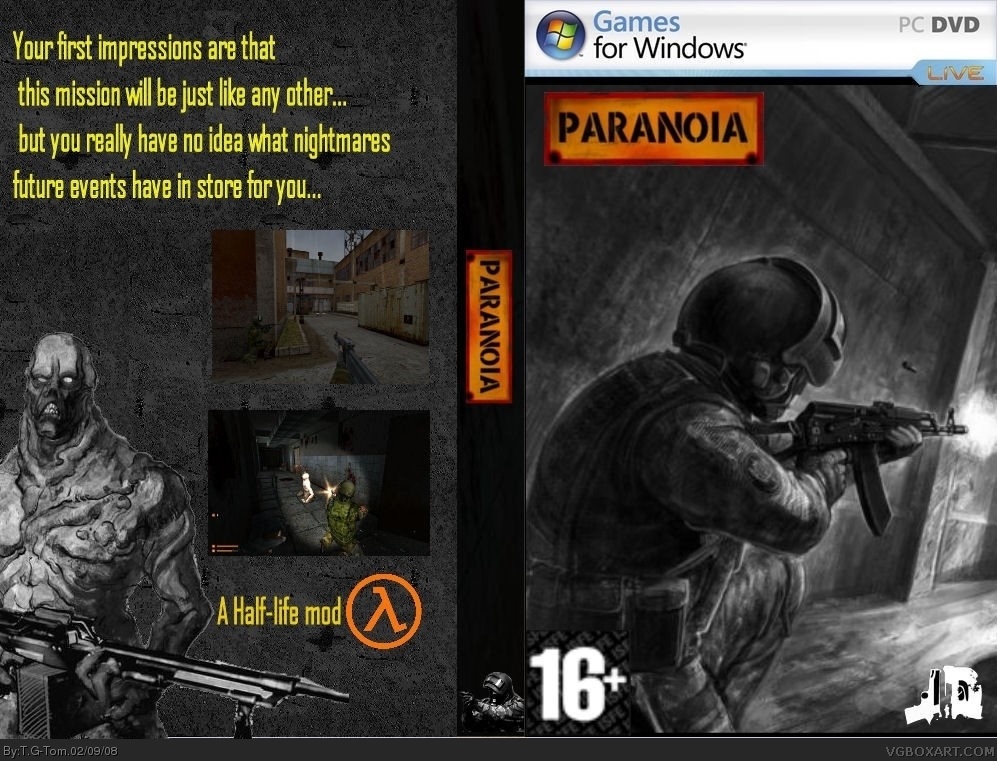 Paranoia box cover