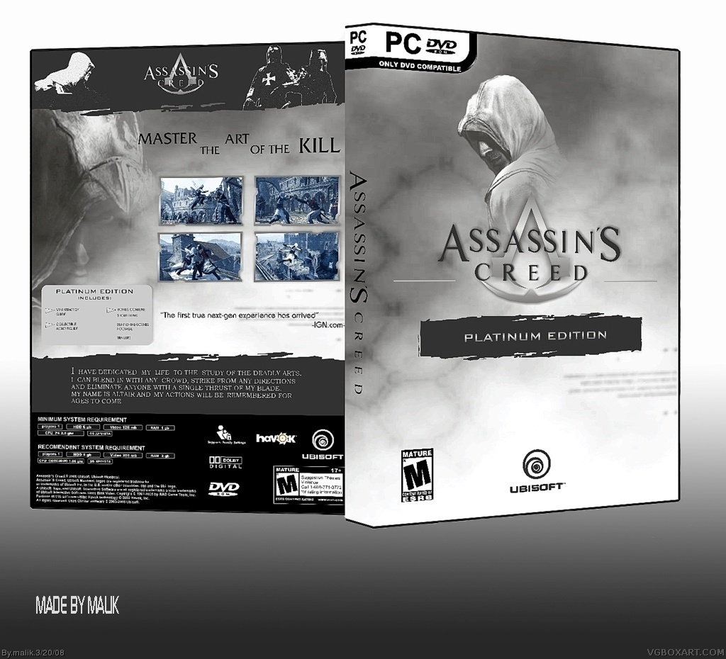 Assassin's Creed: Director's Cut Edition box cover