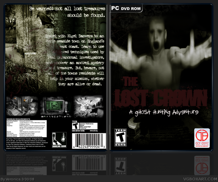 The Lost Crown box art cover