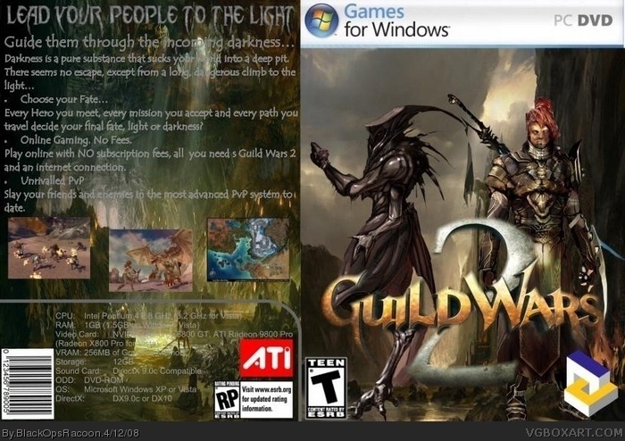 Guild Wars 2 box art cover