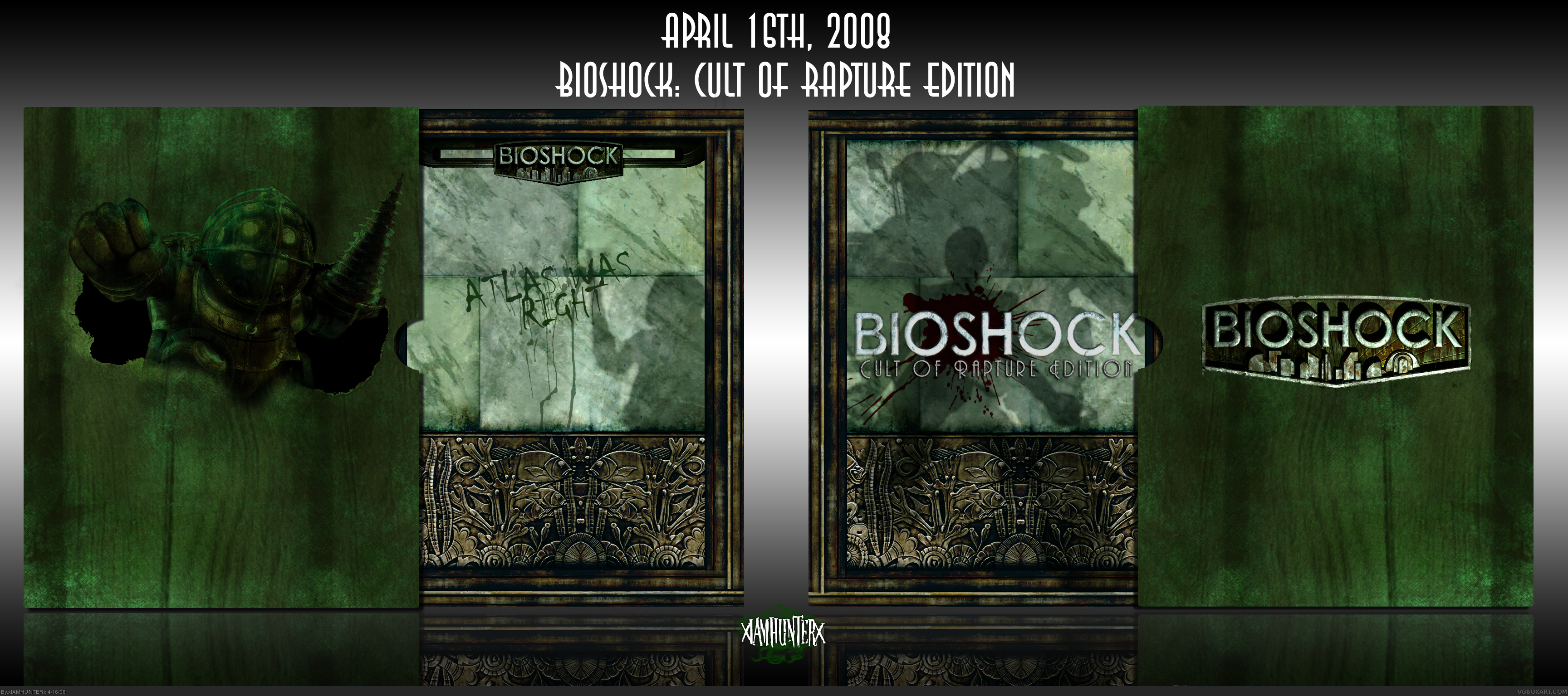 BioShock: Cult of Rapture Edition box cover