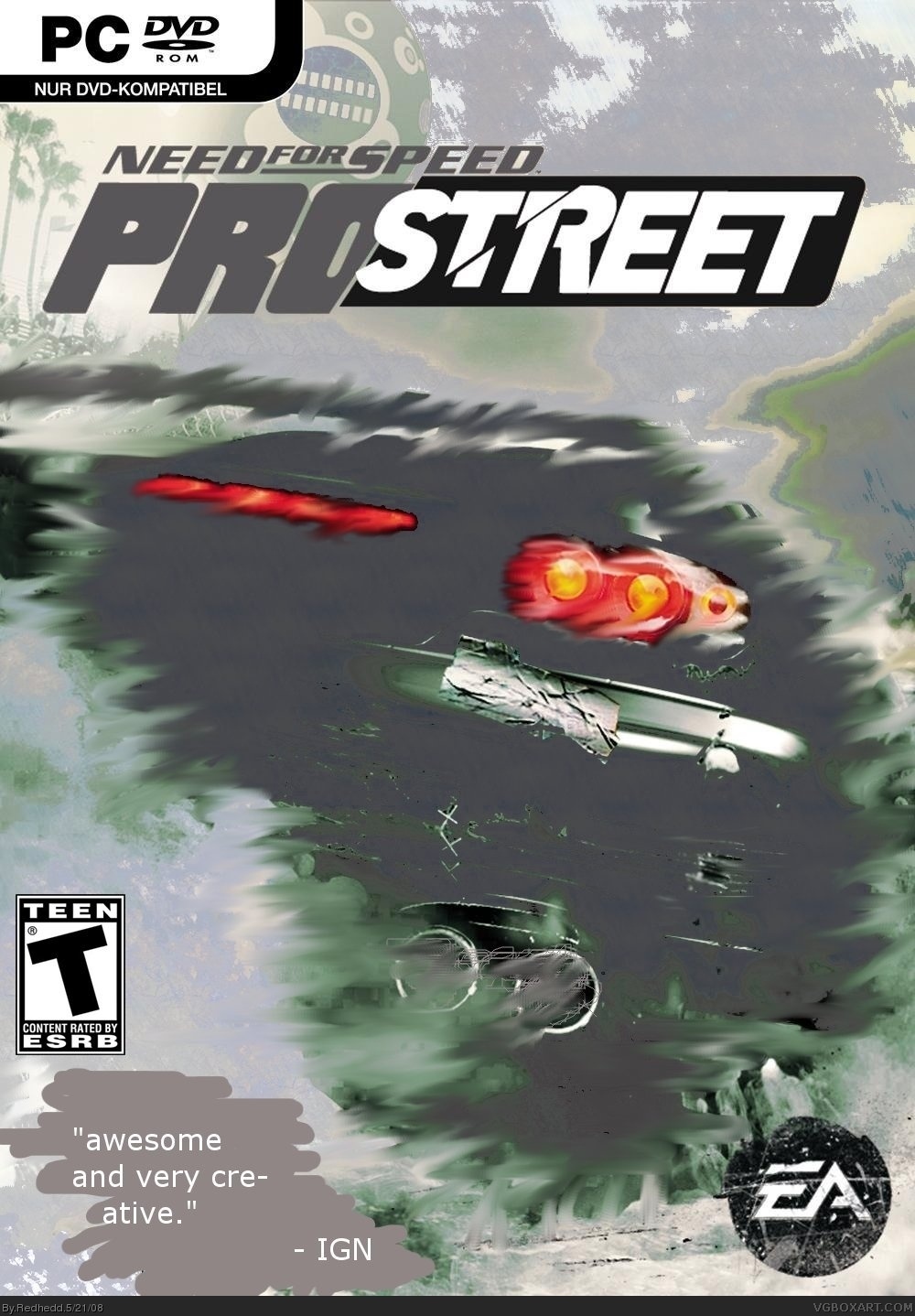 Need for Speed ProStreet box cover