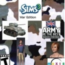 Sims 3 War edition Box Art Cover