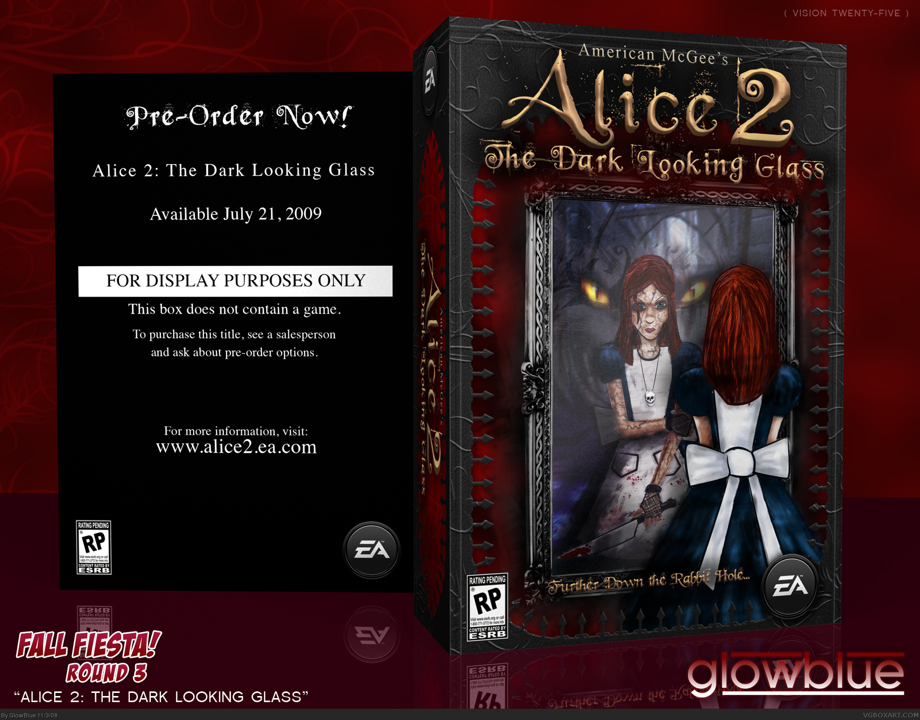 Alice 2: The Dark Looking Glass box cover