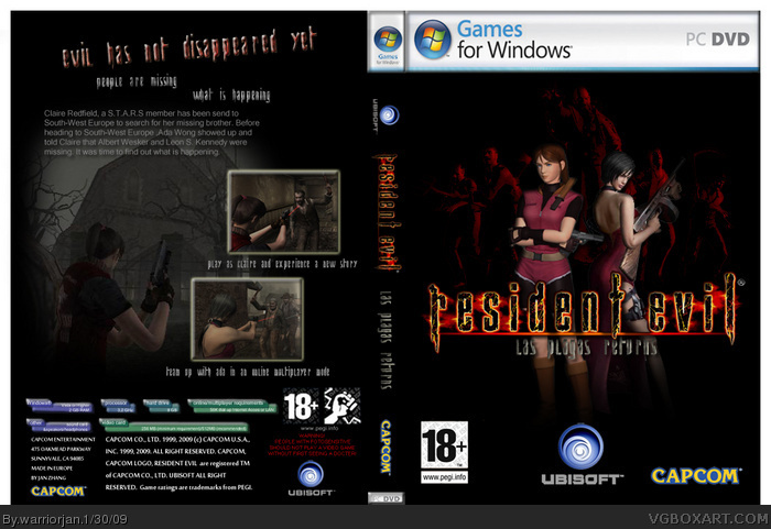 Resident Evil Las - Plagas returns box art cover