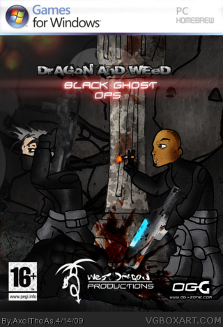 Dragon and Weed: Black Ghost OPS box cover