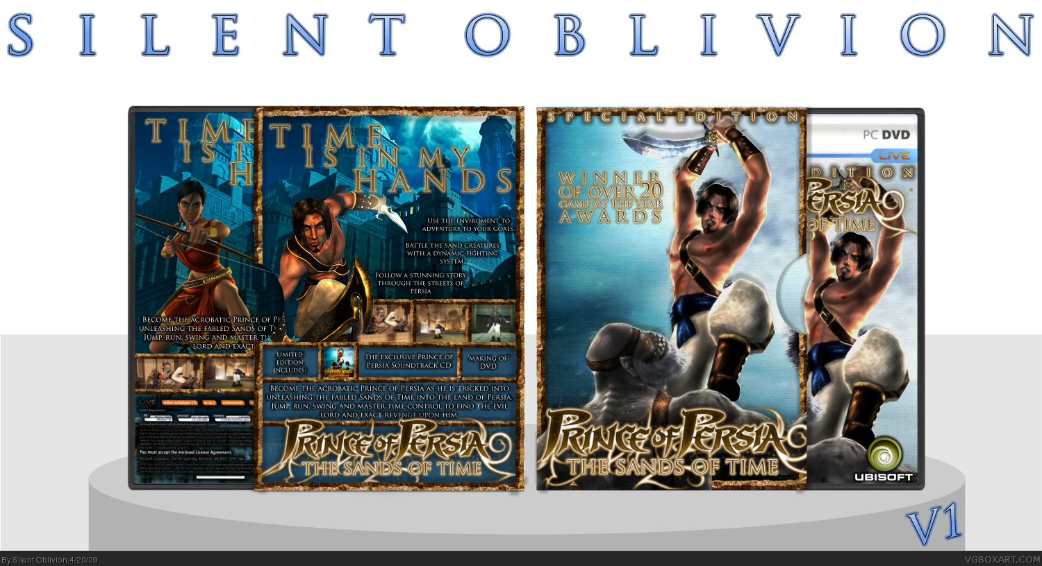 Prince Of Persia: The Sands Of Time box cover