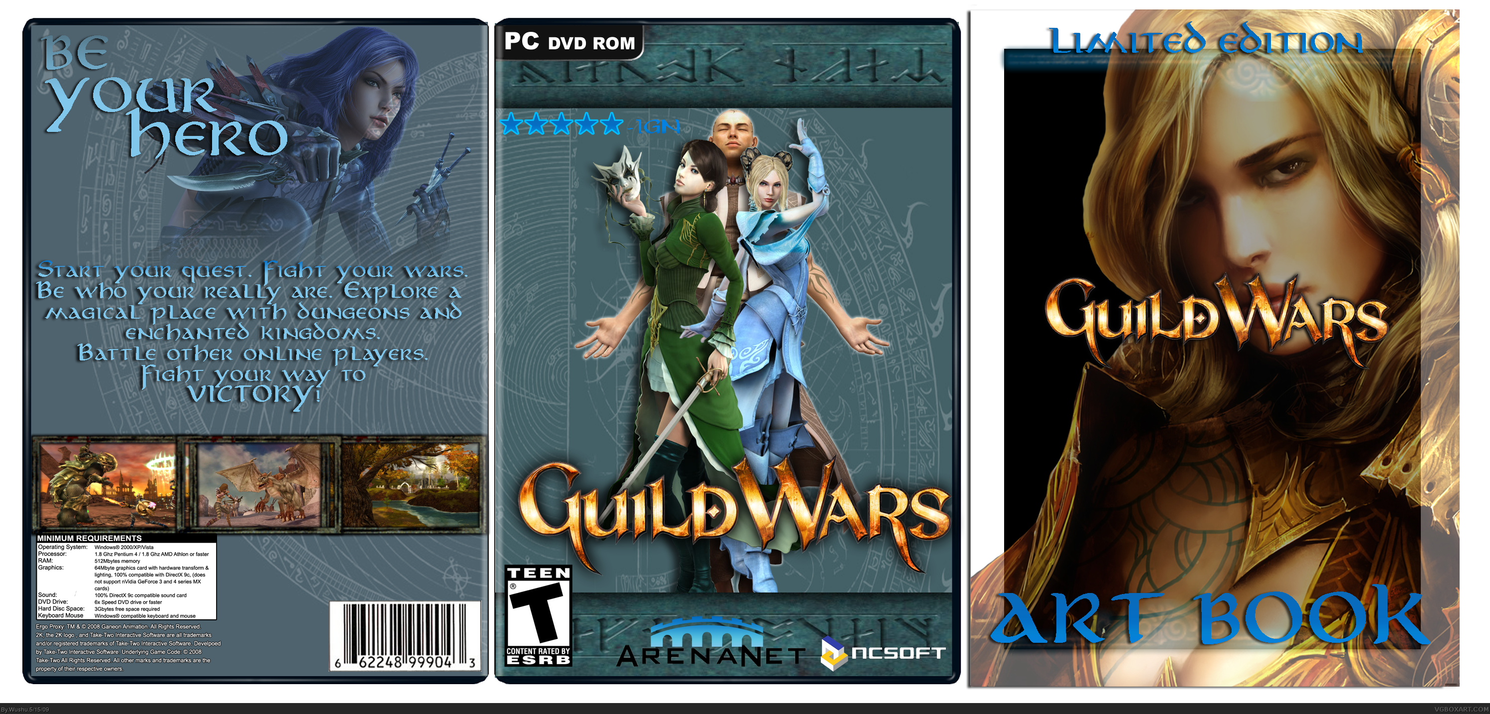 Guild Wars box cover
