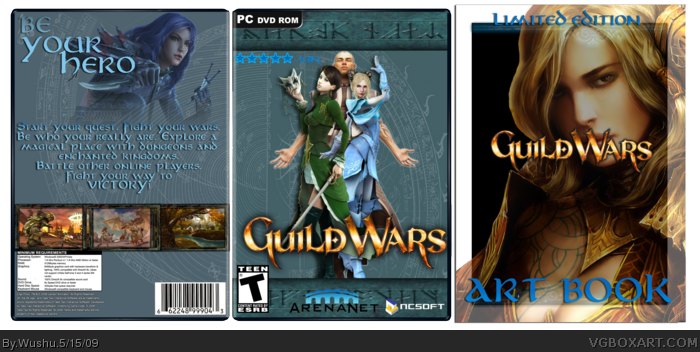 Guild Wars box art cover