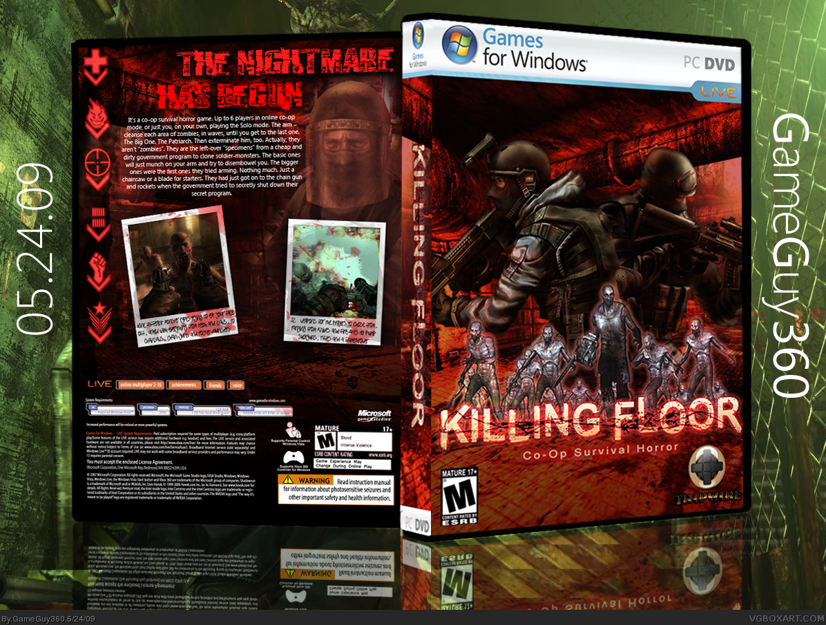 Killing Floor box cover