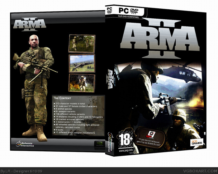 ARMA 2 box art cover