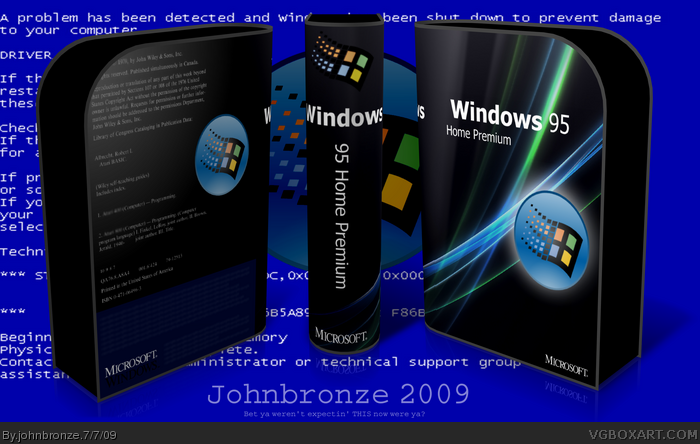 Windows 95 Home Premium box art cover