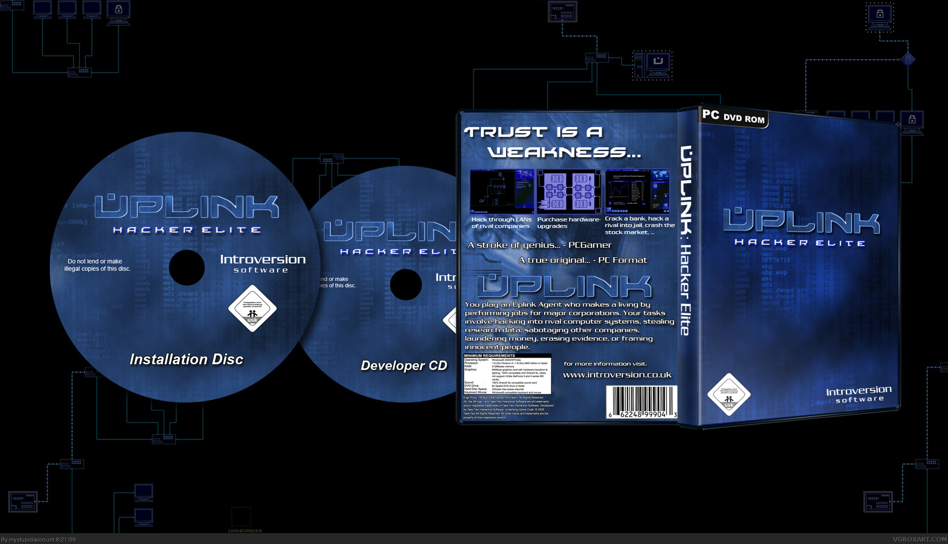 Uplink: Hacker Elite box cover