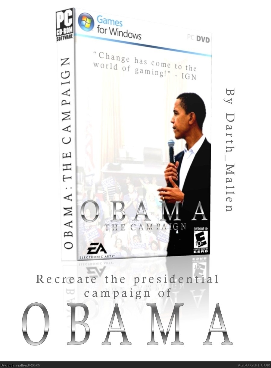 Obama: The Campaign box cover