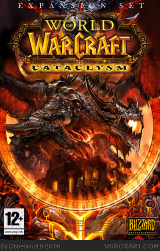 World of Warcraft: Cataclysm box art cover