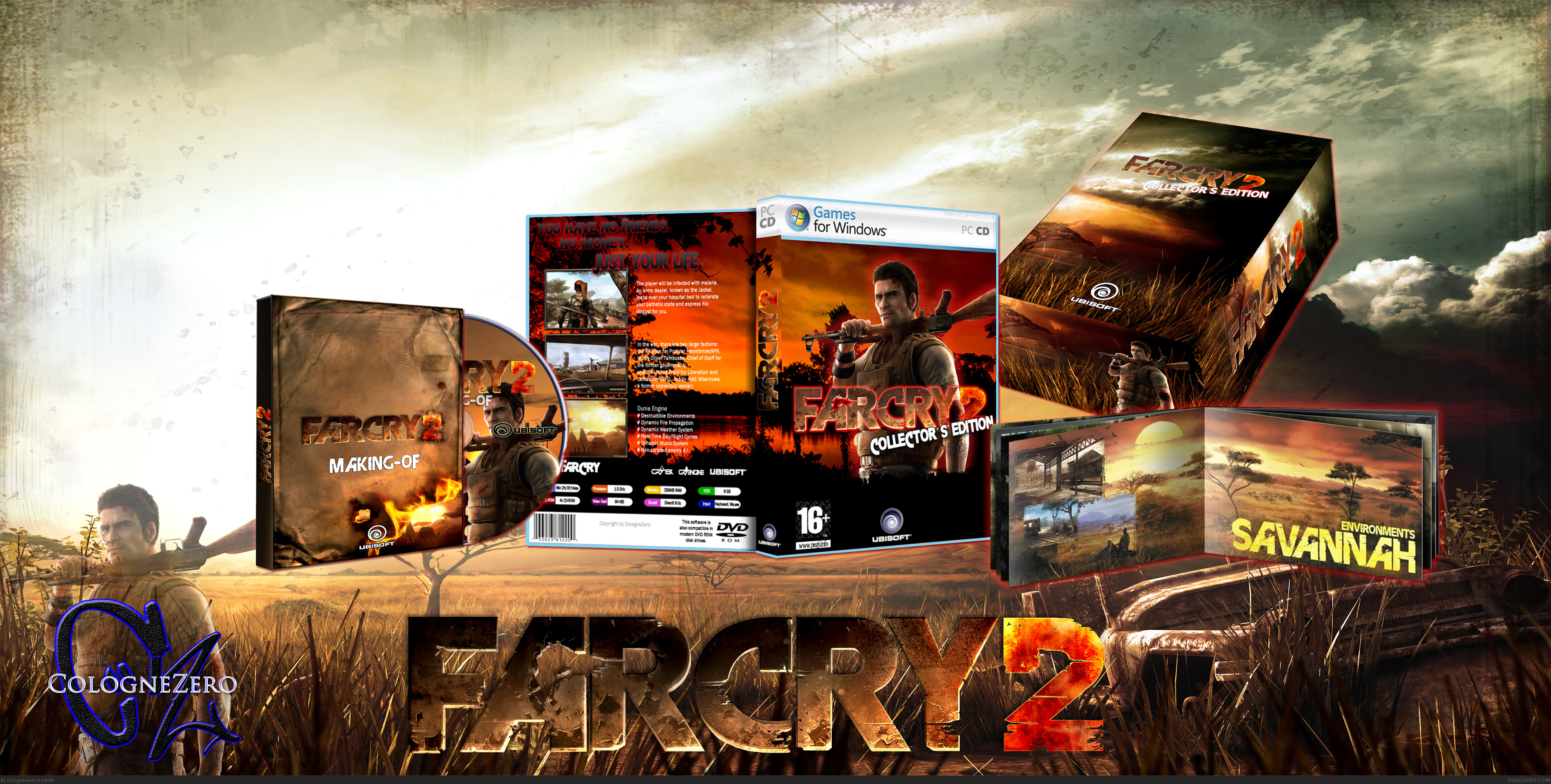 Far Cry 2 Collector's Edition box cover