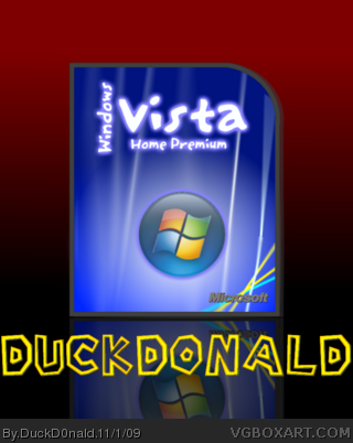 Windows Vista Home Premium box art cover