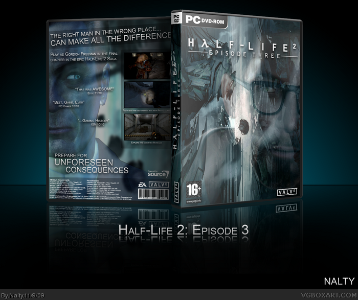 Half-Life 2: Episode 3 box art cover