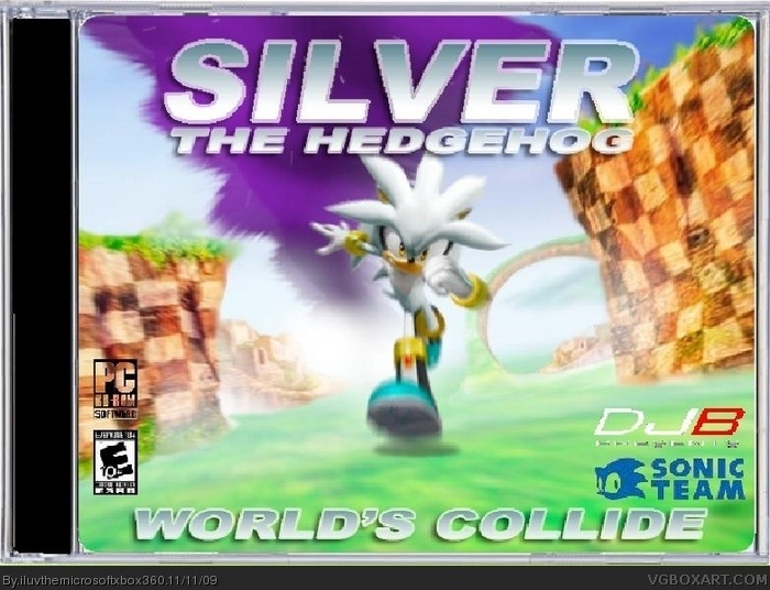 Silver the Hedgehog: Worlds Collide box art cover