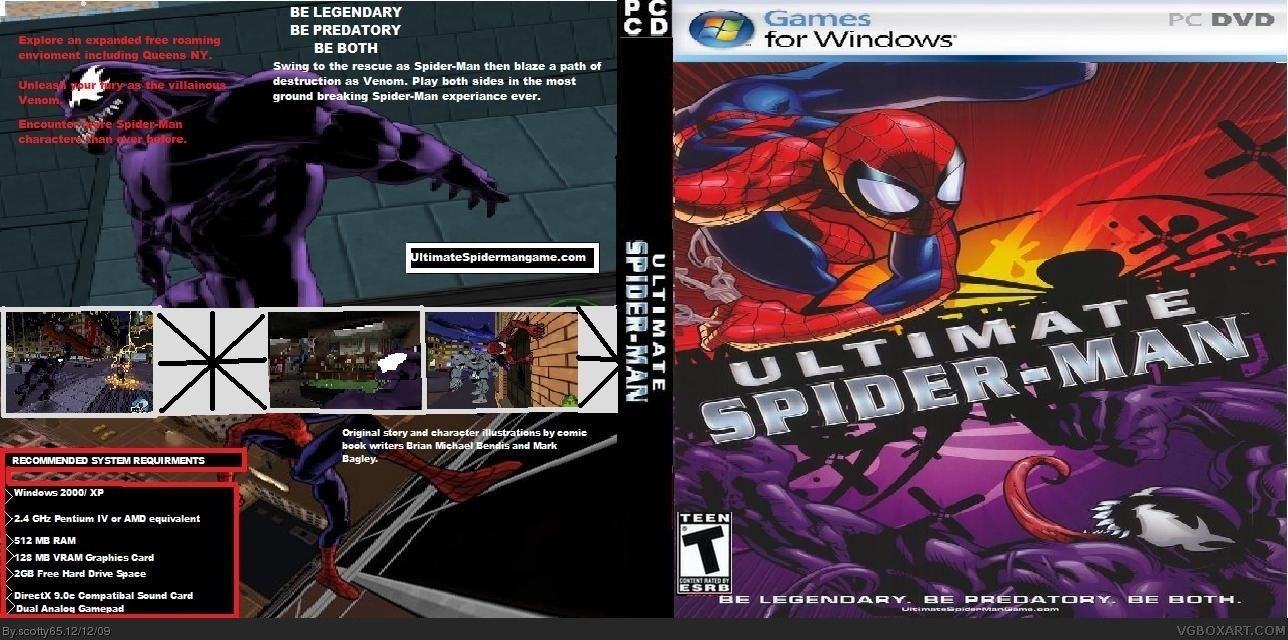 Ultimate Spider-Man box cover