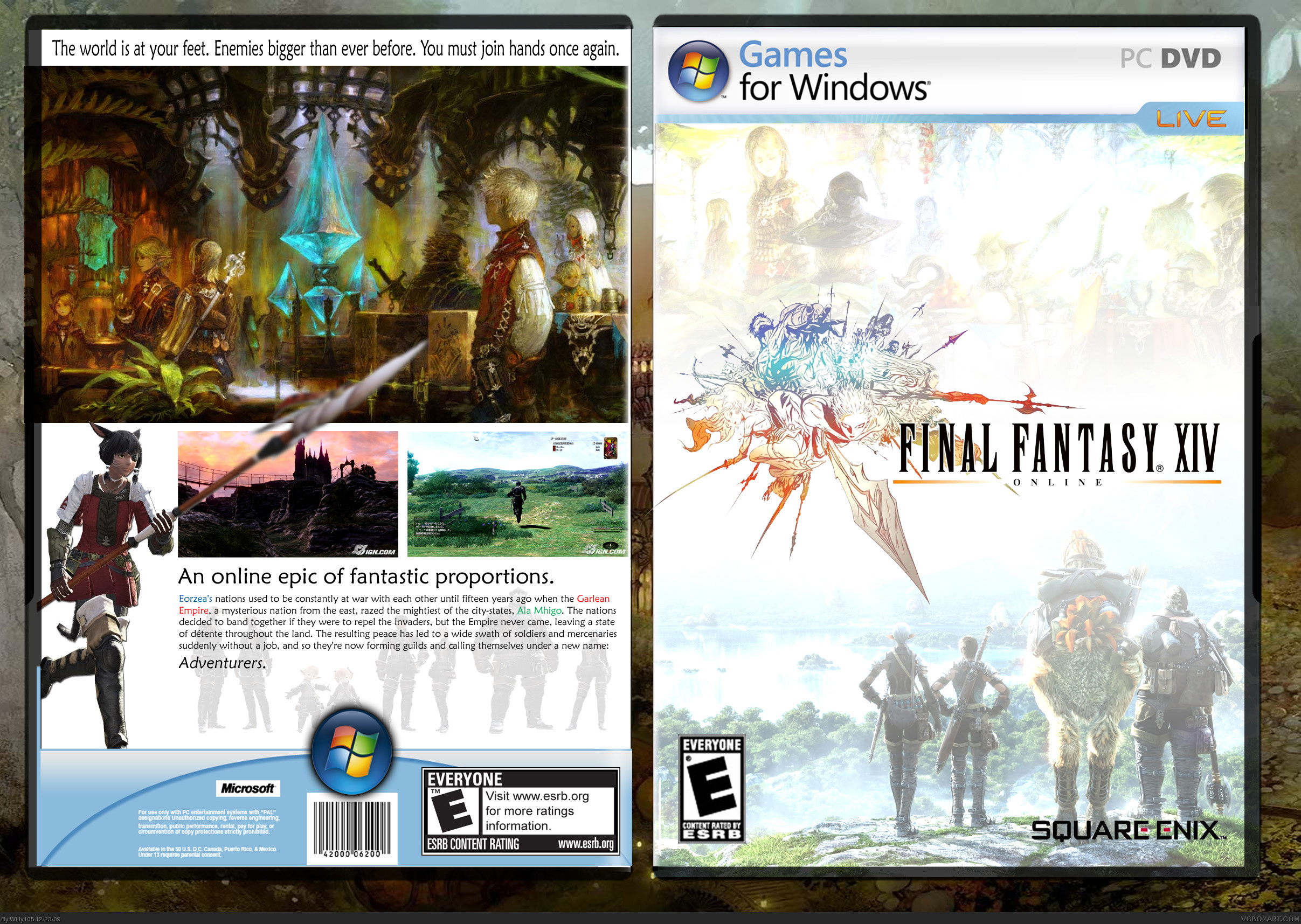 Final Fantasy XIV box cover
