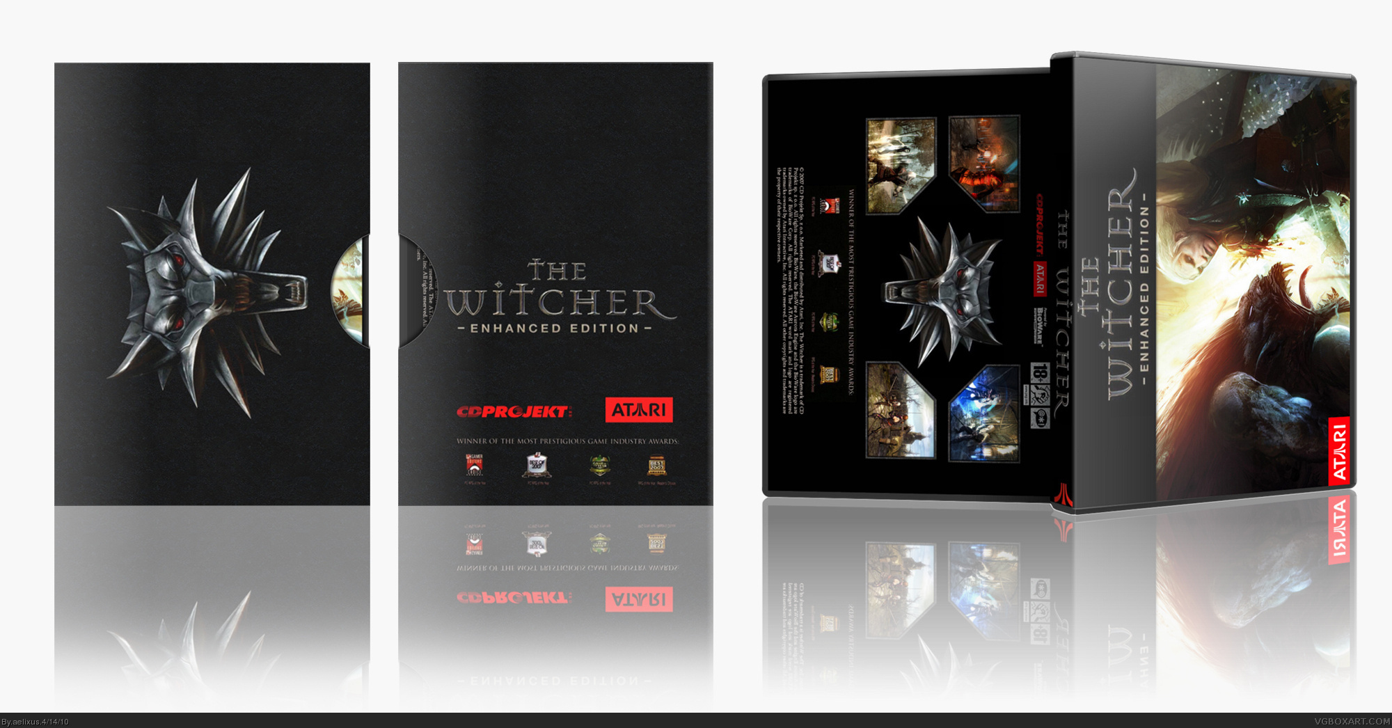 The Witcher Enhanced Edition box cover