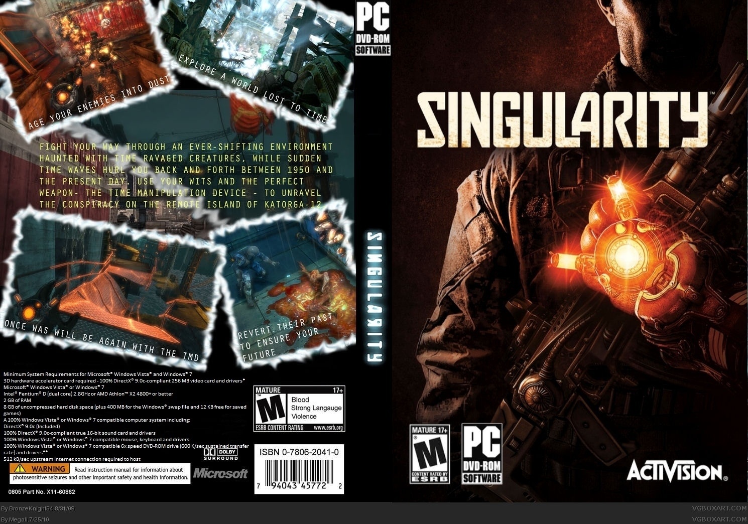 Singularity box cover