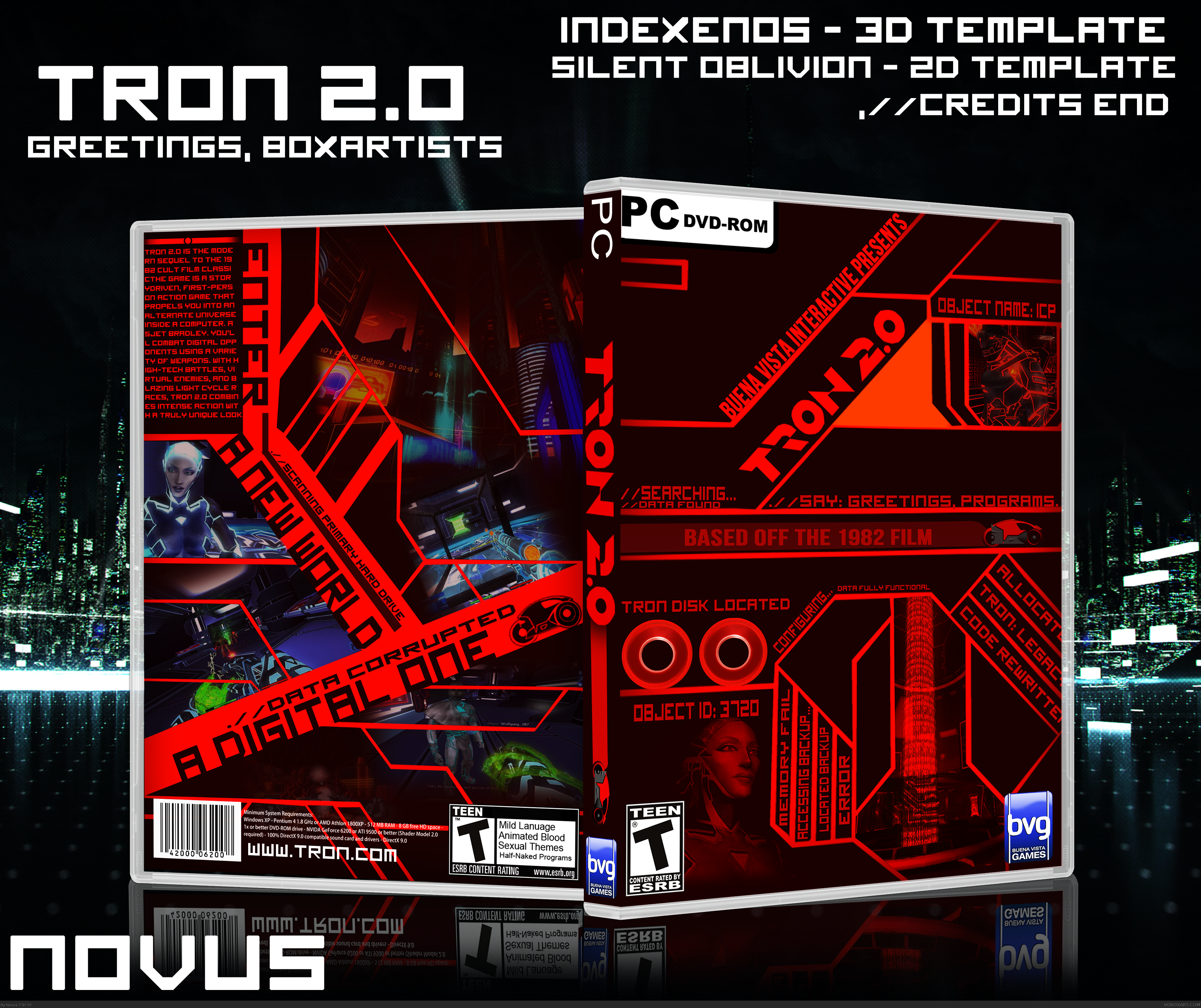 Tron 2.0 box cover