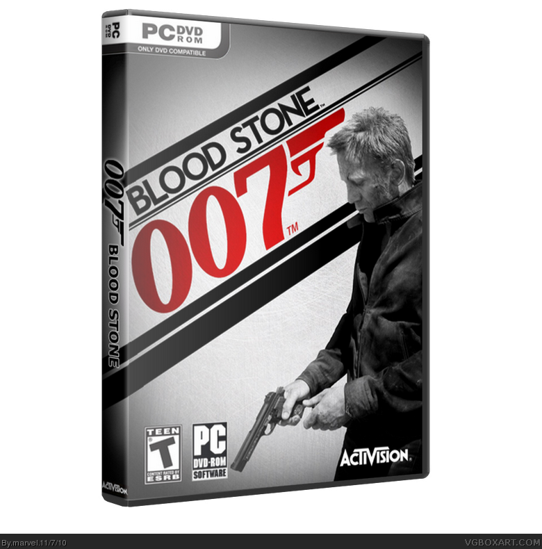 007 Blood Stone box cover