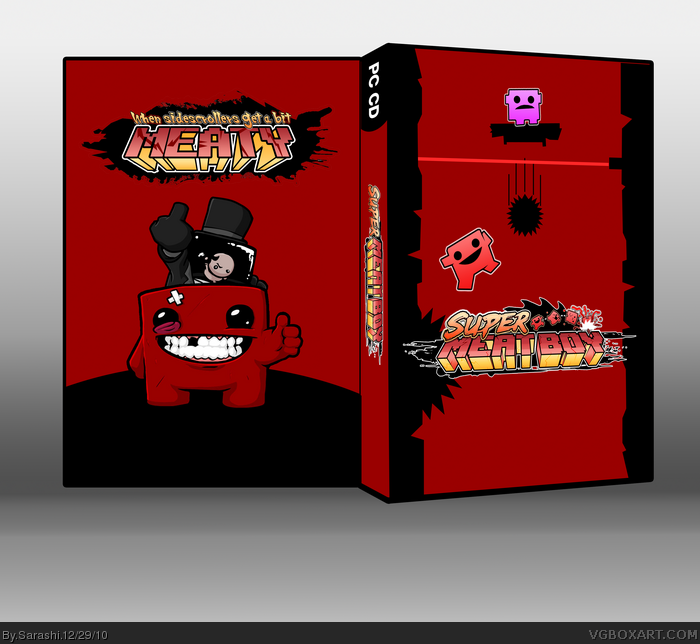 Super Meat Boy box art cover