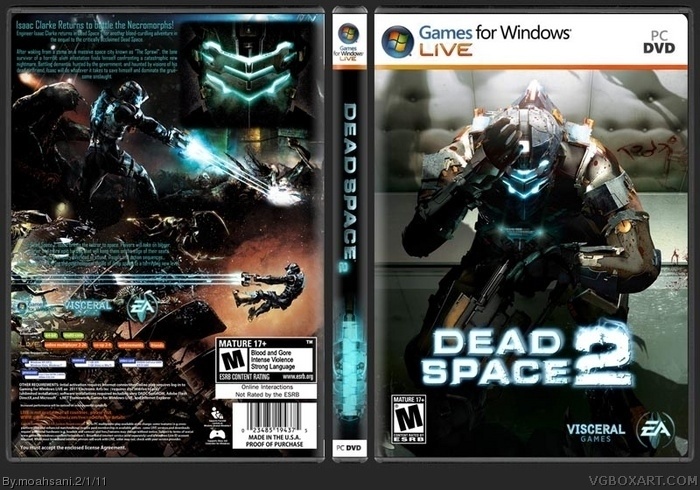 Dead Space 2 Pc Box Art Cover By Moahsani