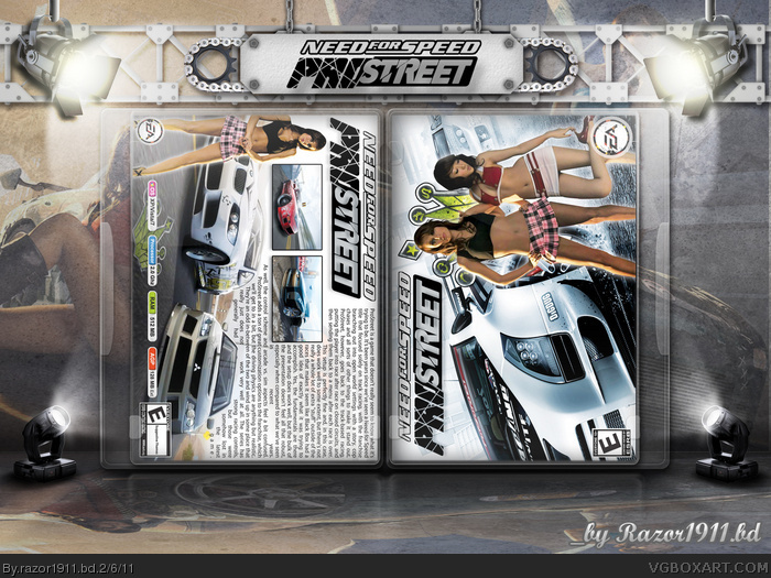 Need For Speed Prostreet Pc Box Art Cover By Razor1911 Bd