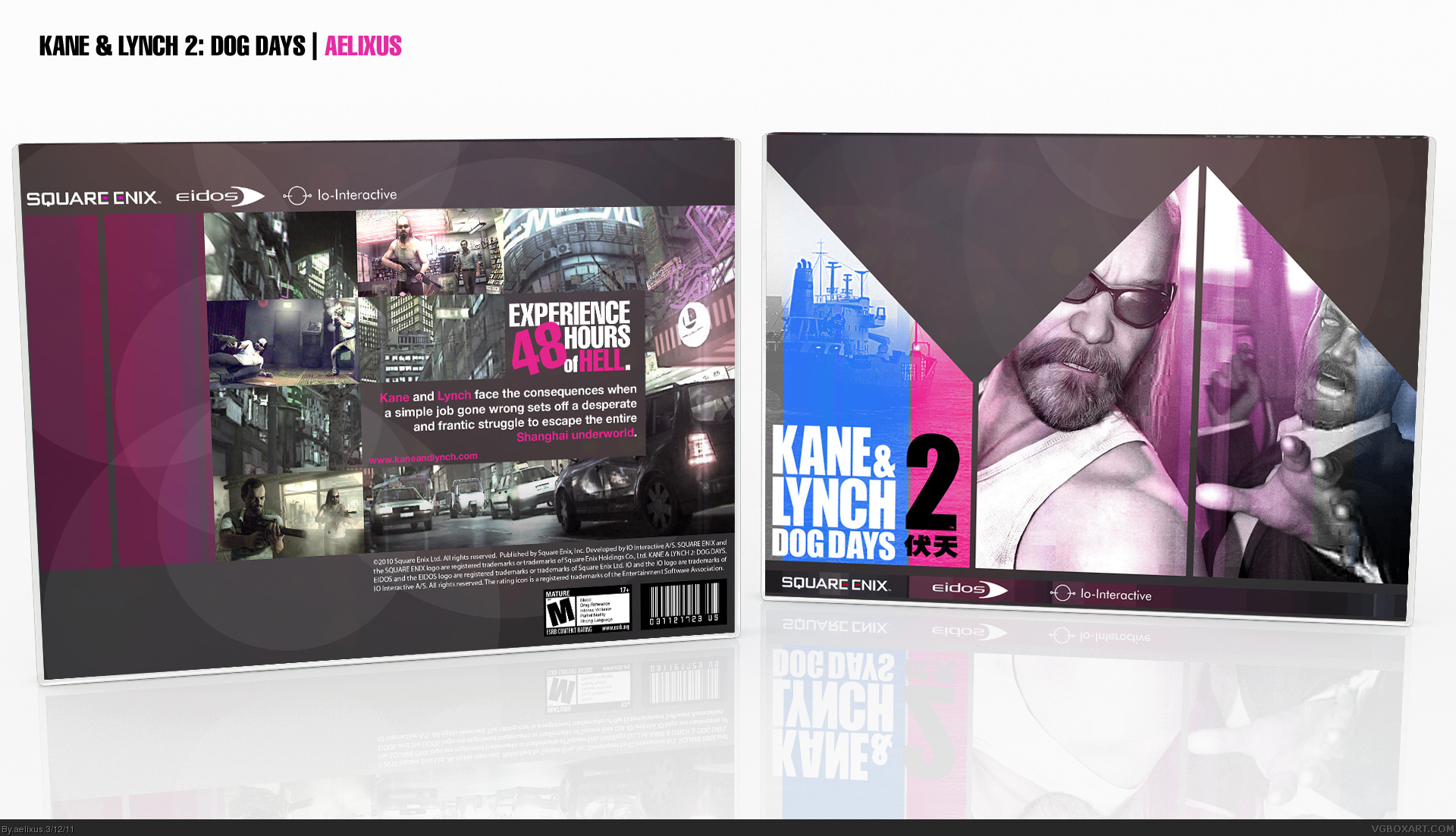 Kane & Lynch 2: Dog Days box cover