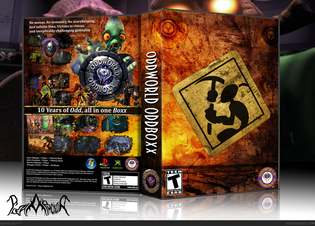 Oddworld Oddboxx box cover