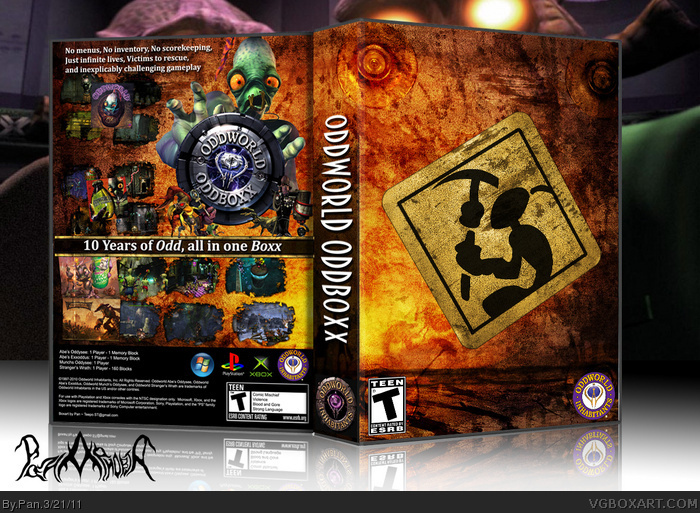 Oddworld Oddboxx box art cover