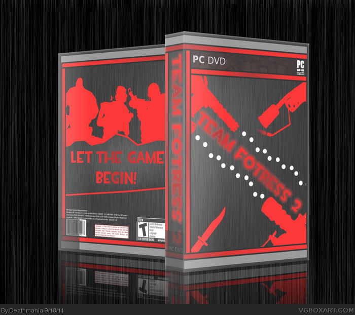 Team Fortress 2 box cover
