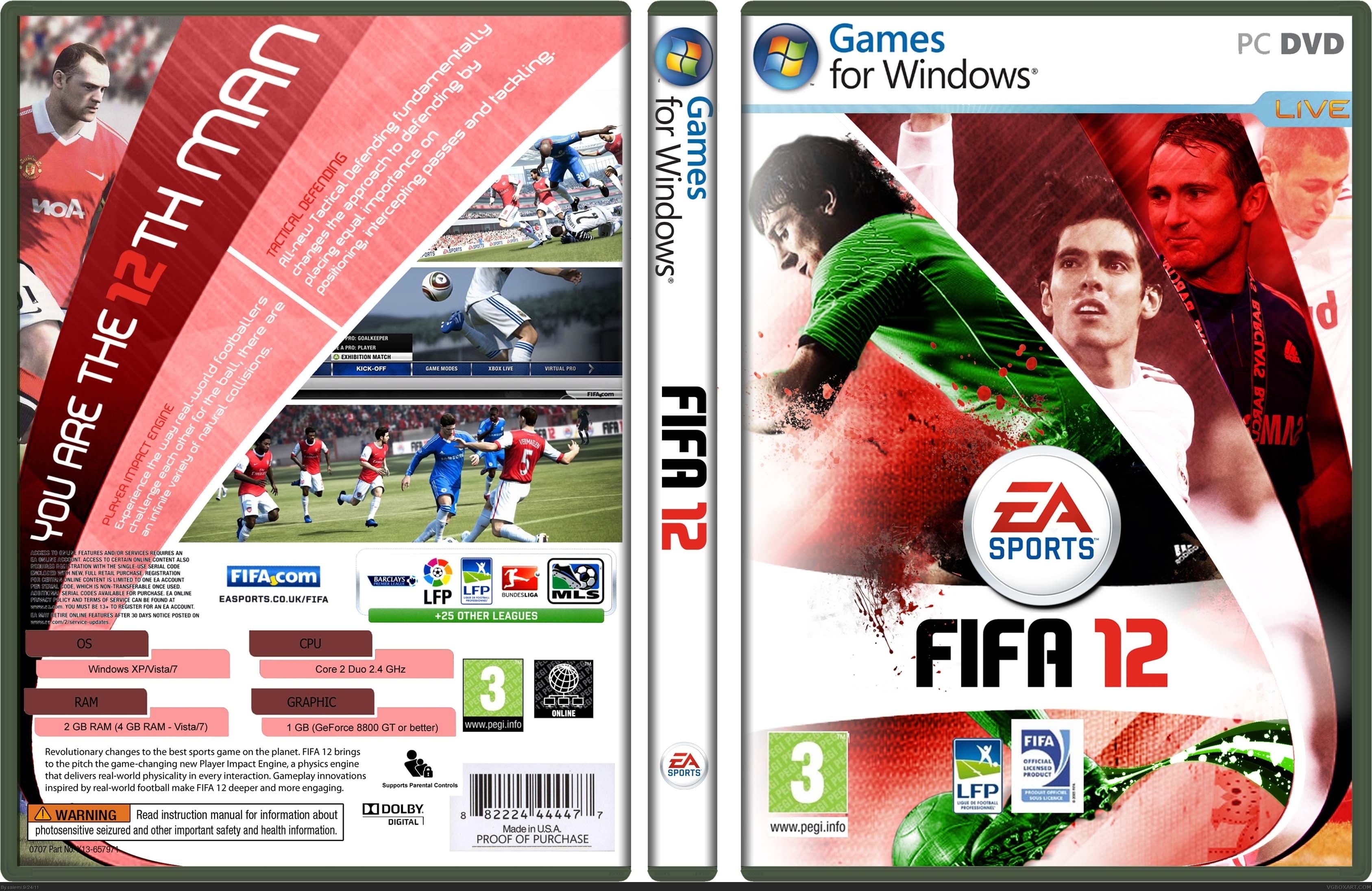 FIFA 12 box cover