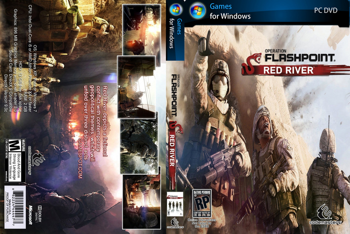 Operation Flashpoint: Red River box art cover