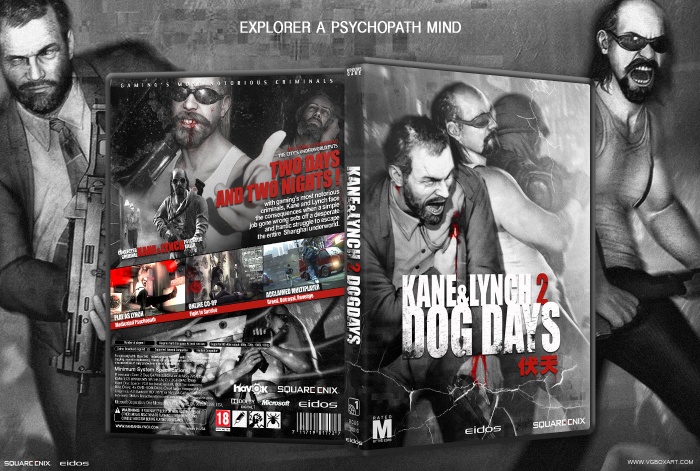 Kane and Lynch 2 box art cover