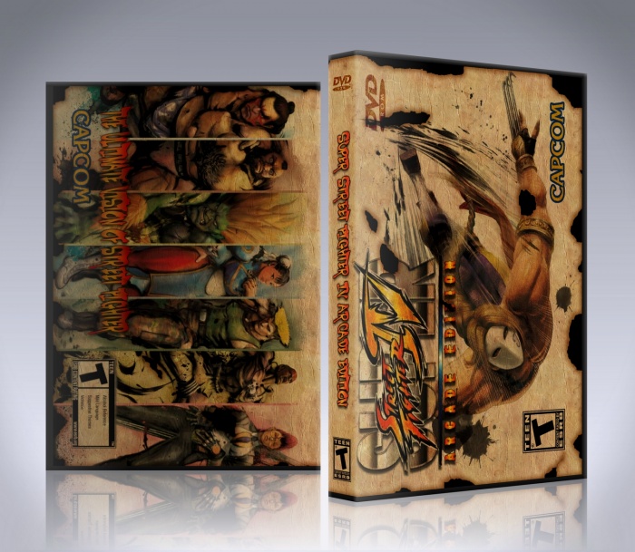 Super Street Fighter IV Arcade Edition box art cover