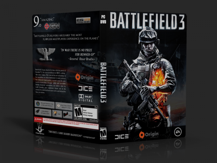 Battlefield 3 box art cover