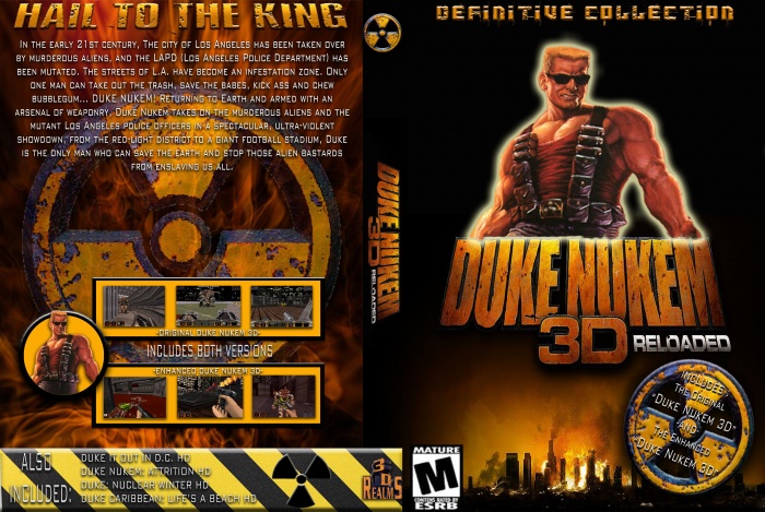 Duke Nukem 3D box art cover