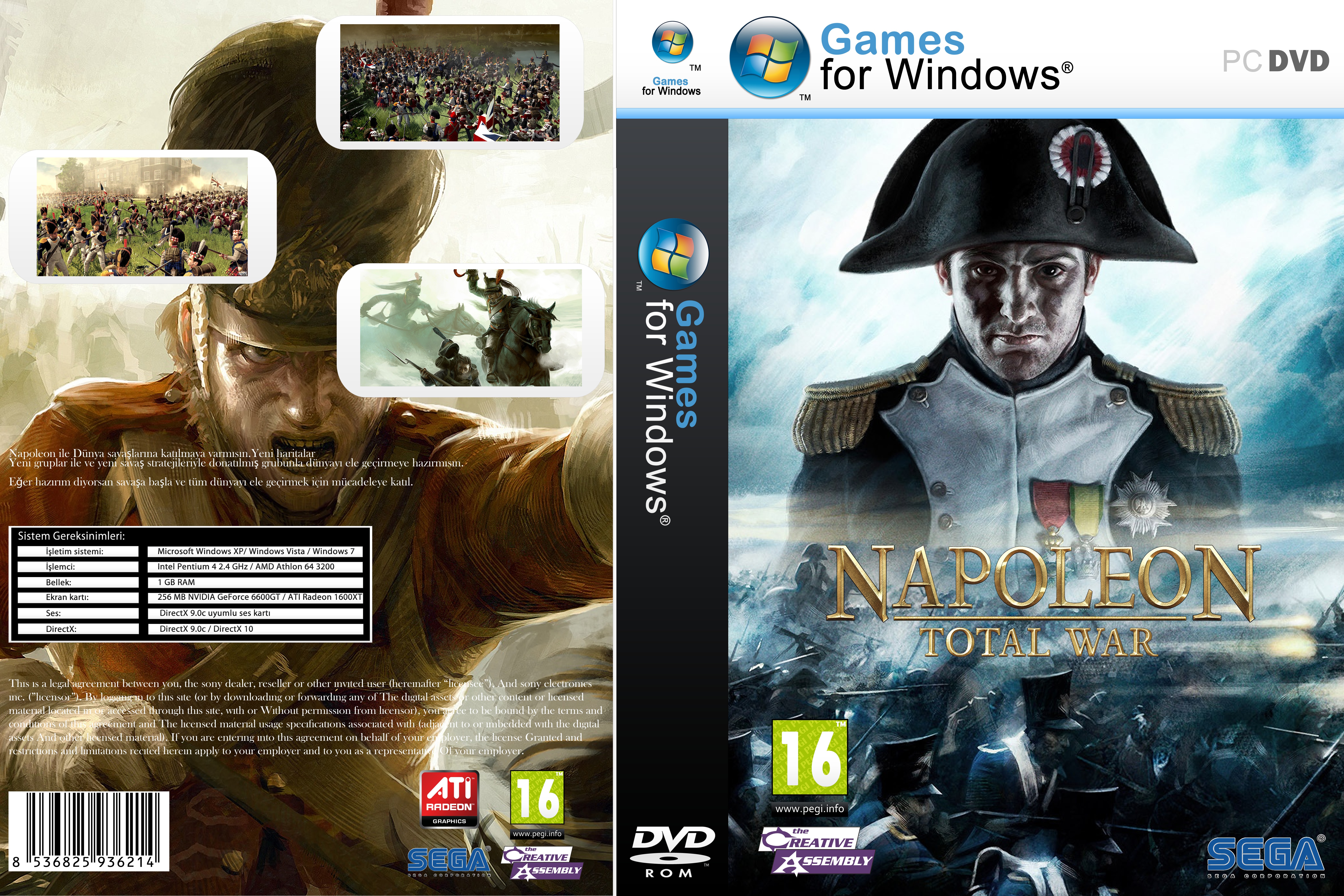 Napoleon Total War box cover