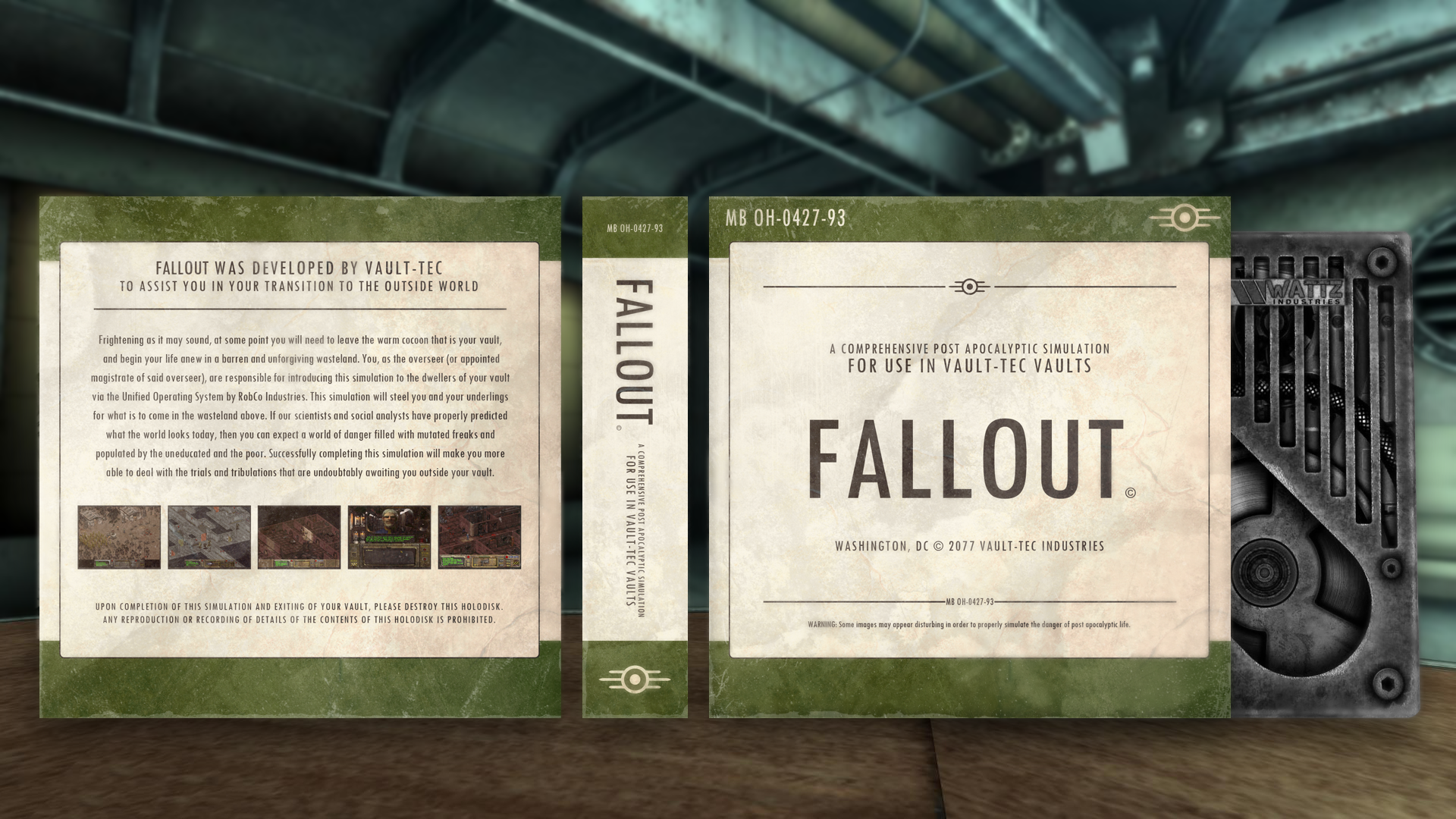 Fallout box cover