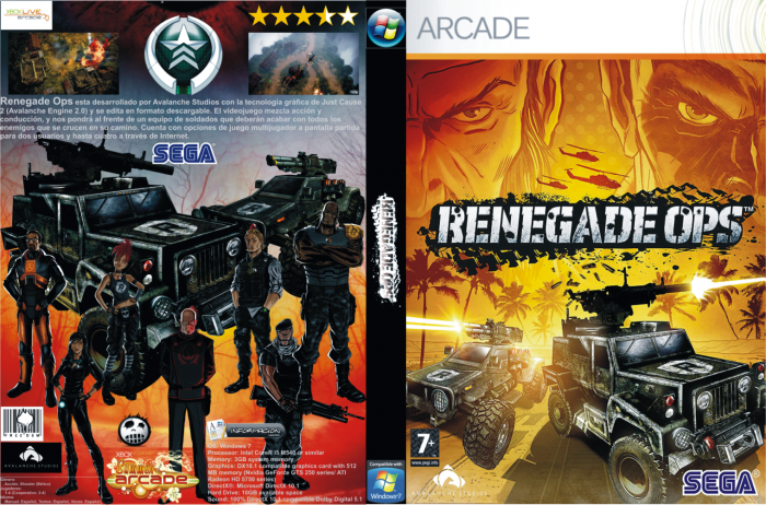 Renegade Ops box art cover