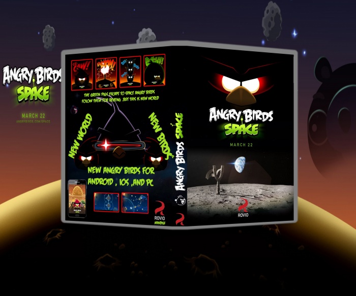 Angry Birds Space box art cover