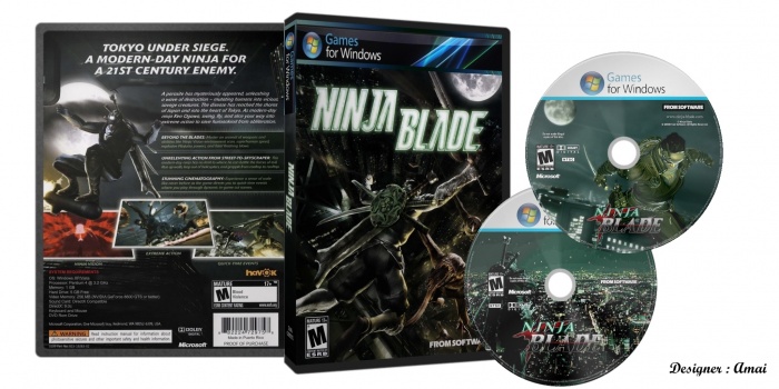 Ninja Blade box art cover