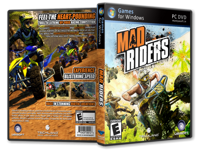 Mad Riders box art cover