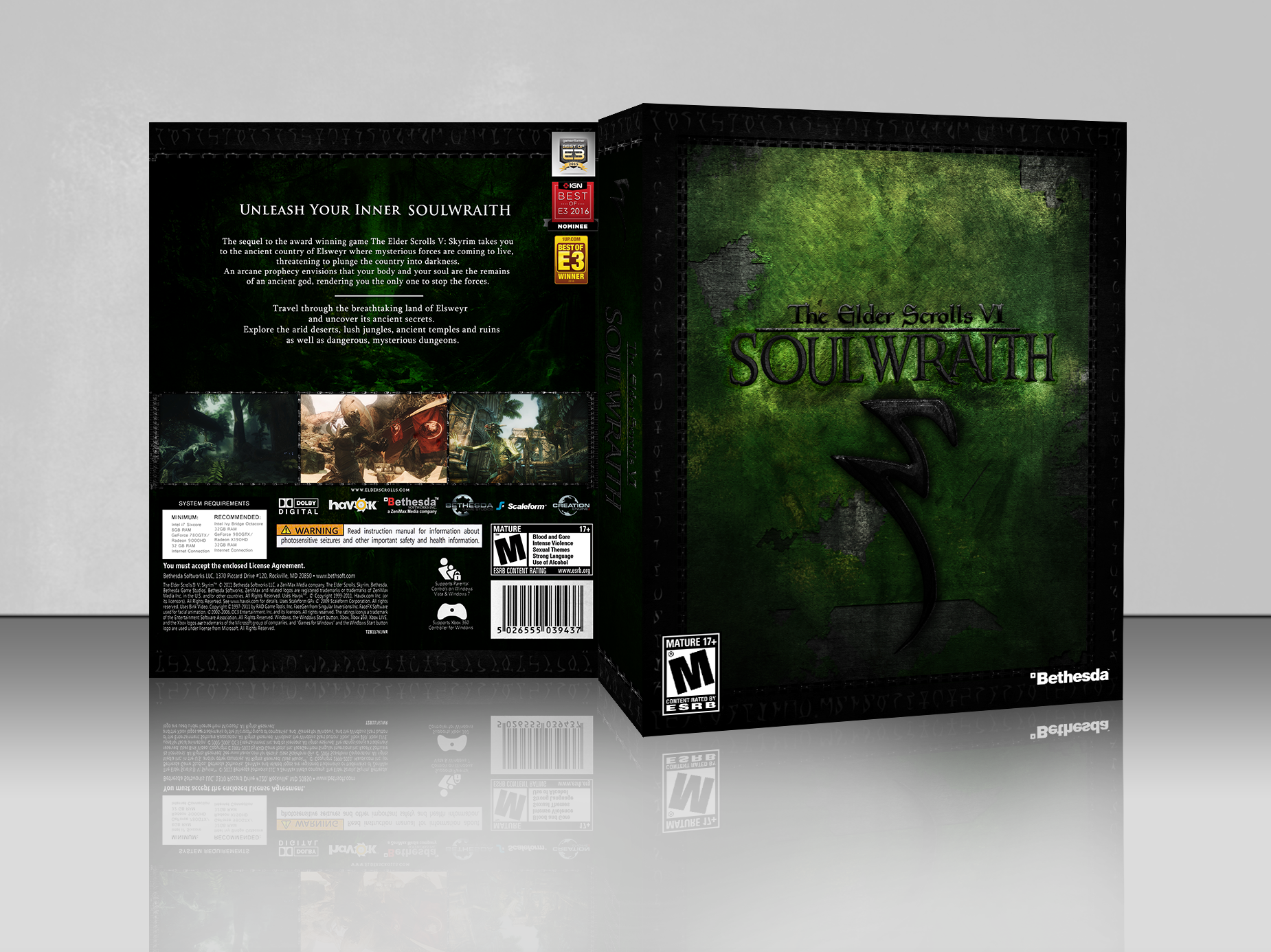 The Elder Scrolls VI: Soulwraith box cover