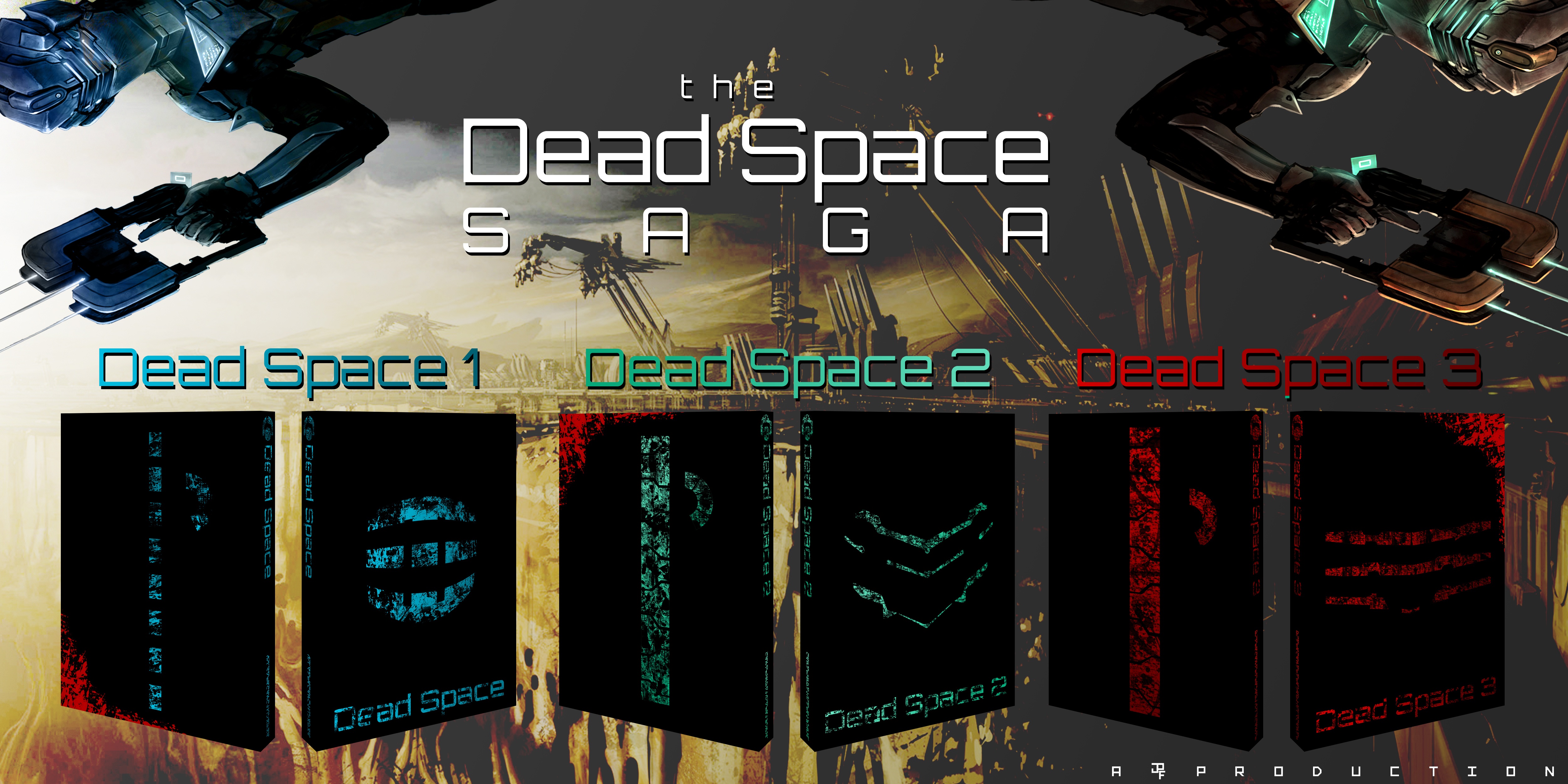 Dead Space Saga box cover